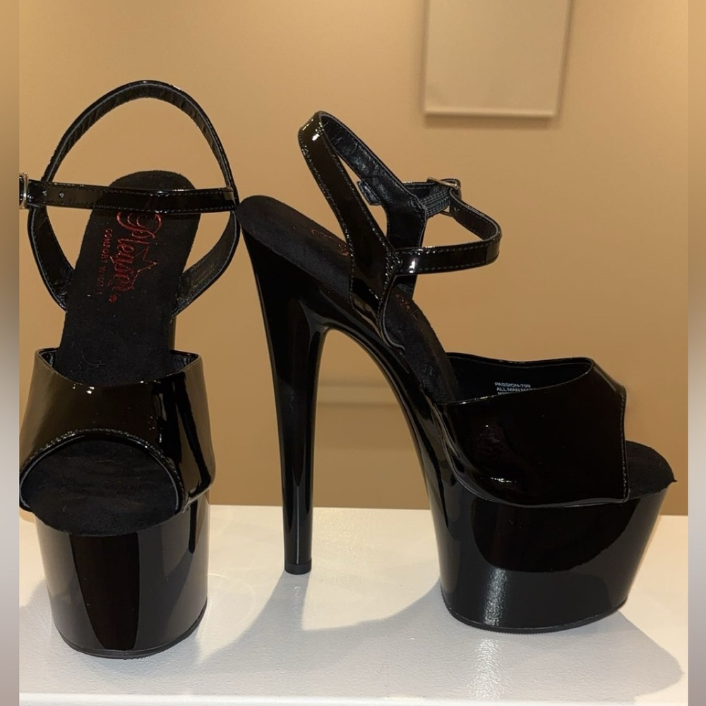 Black Platform Stiletto Heels